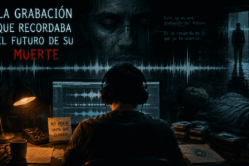 La grabación que recordaba el futuro de su muerte