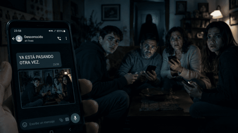 EL GRUPO DE WHATSAPP DONDE EMPEZARON A PASAR COSAS ANTES DE QUE OCURRIERAN