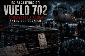 Los pasajeros del vuelo 702 comenzaron a llegar antes del despegue